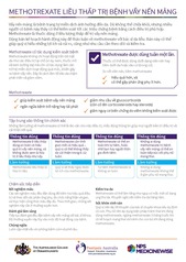 Low-Dose Methotrexate for Plaque Psoriasis Action Plan (Vietnamese)