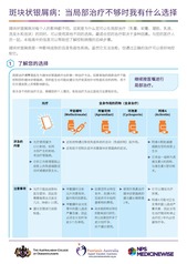 Plaque Psoriasis Treatment Decision Aid (Chinese)